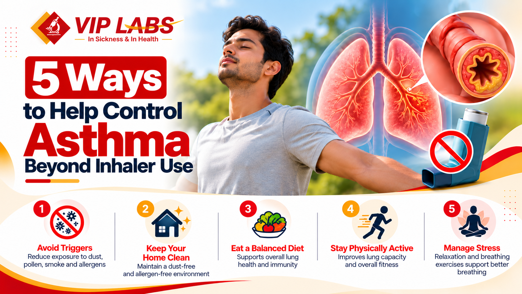 5 Ways to Help Control Asthma Beyond Inhaler Use